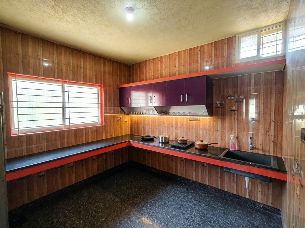 Kitchen of the 2BHK house